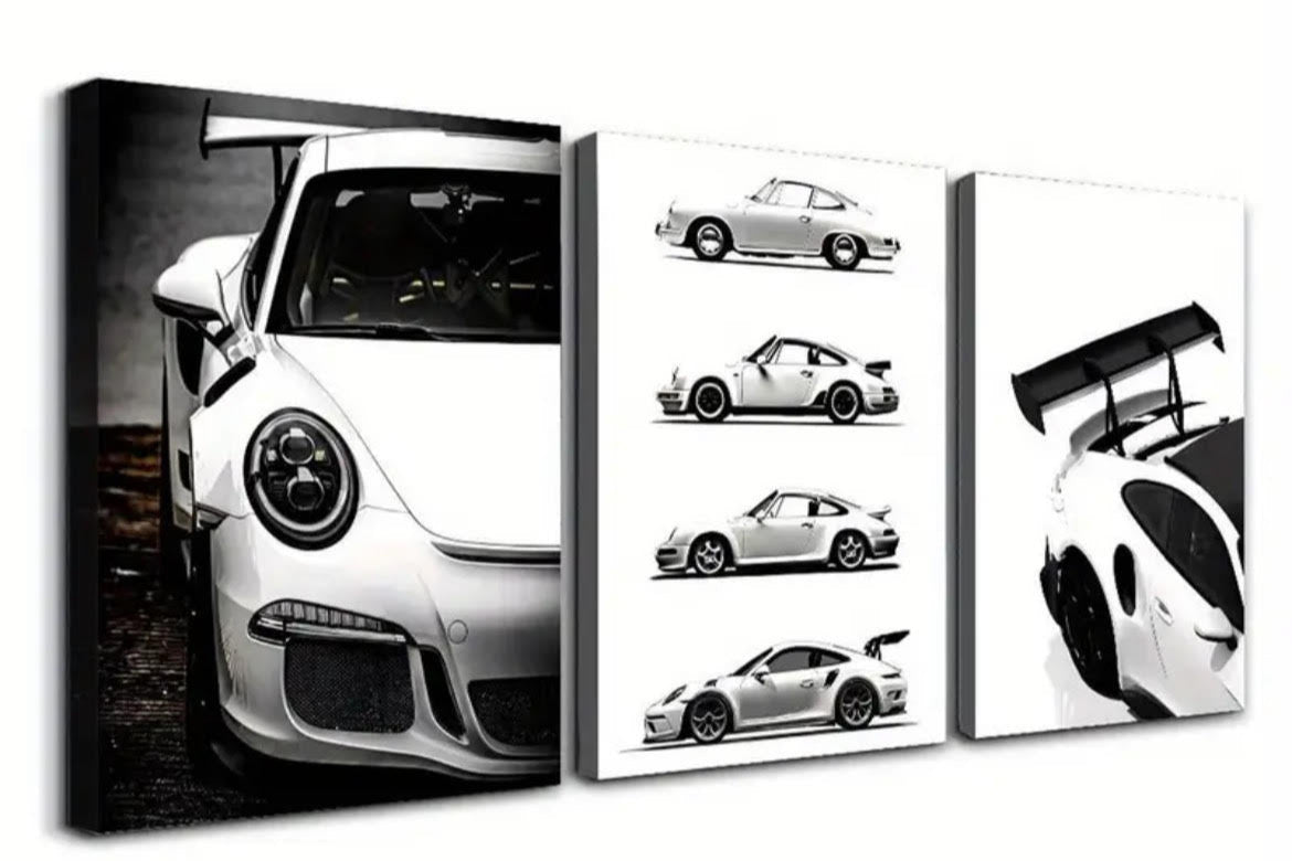 Porche Framed Set